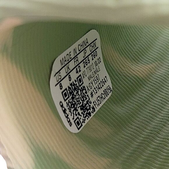 NEW Adidas Adilette 22 Sandals Slides GY1597 Size 8 Magic Lime Desert Sand main image 3